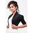Cotton knitted jacket (Black)